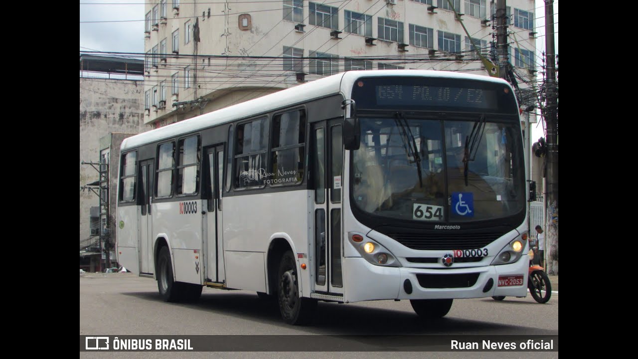 [Engine sound & line vídeo] Marcopolo Torino 2007 mb of-1722m | Vega Manaus - Ex Sit-For #37