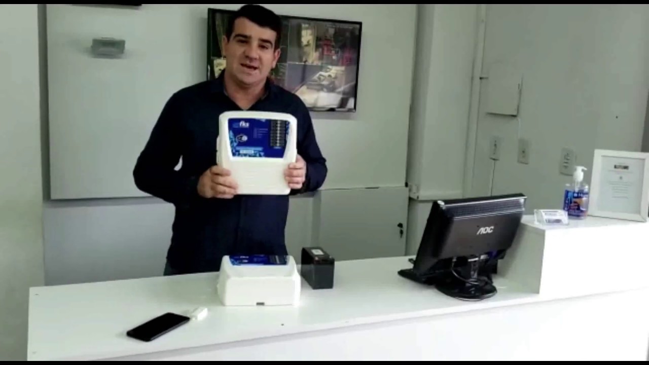 Central de Alarme FKS Wifi SP2008 @worksegdistribuidora