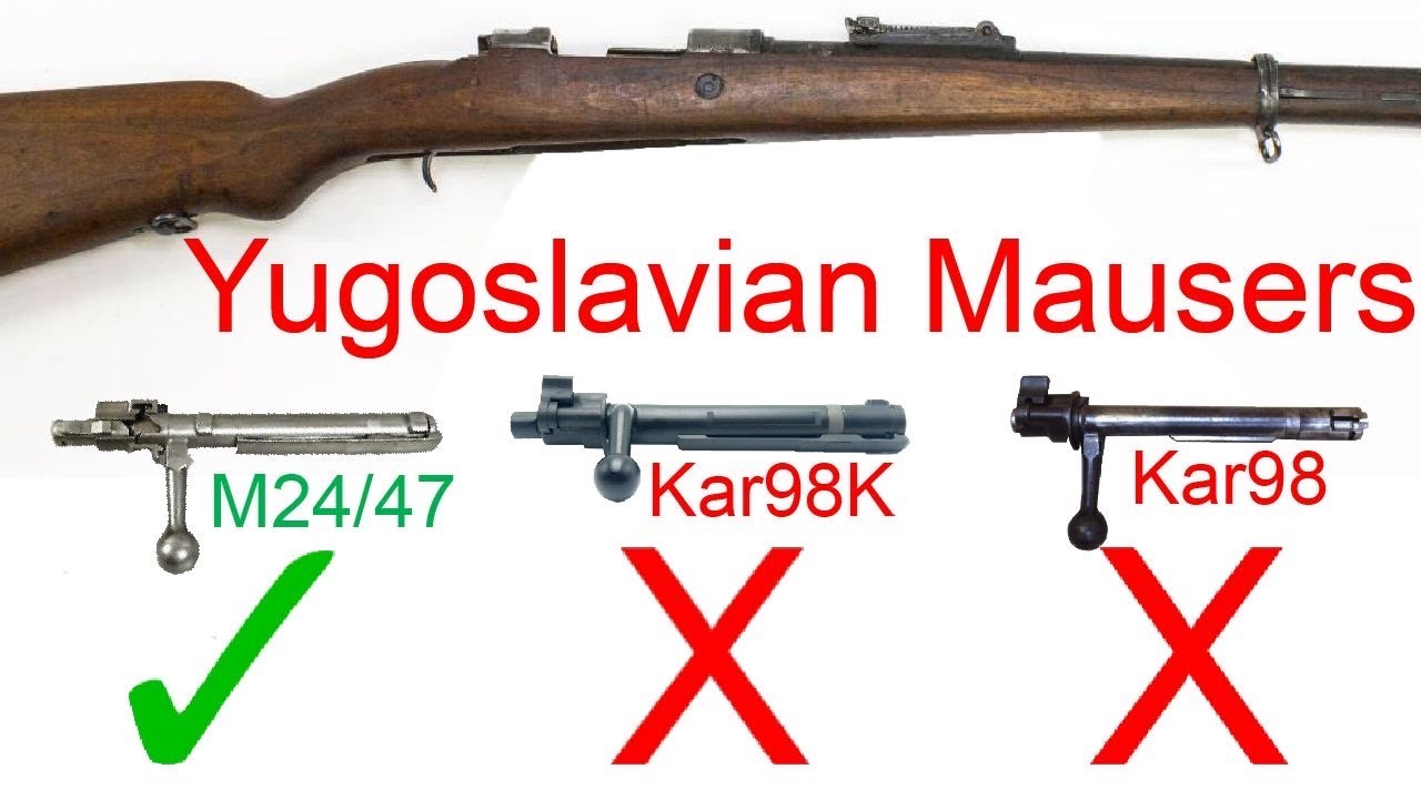 Чем отличаются югославские затворы Маузера?