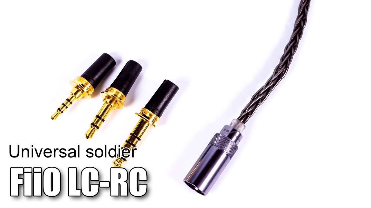 FiiO LC-RC earphones cable — the versatile one