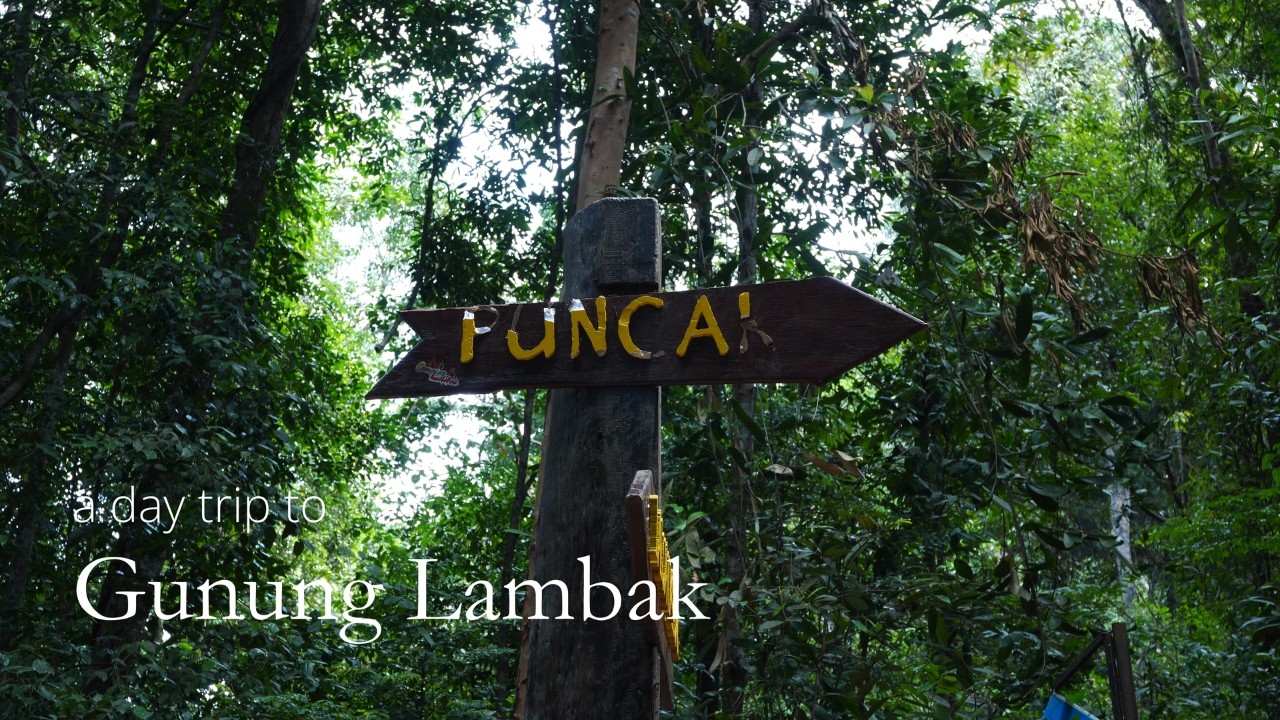 A Day Trip to Gunung Lambak ☕ | Overseas Hike with SGTREK
