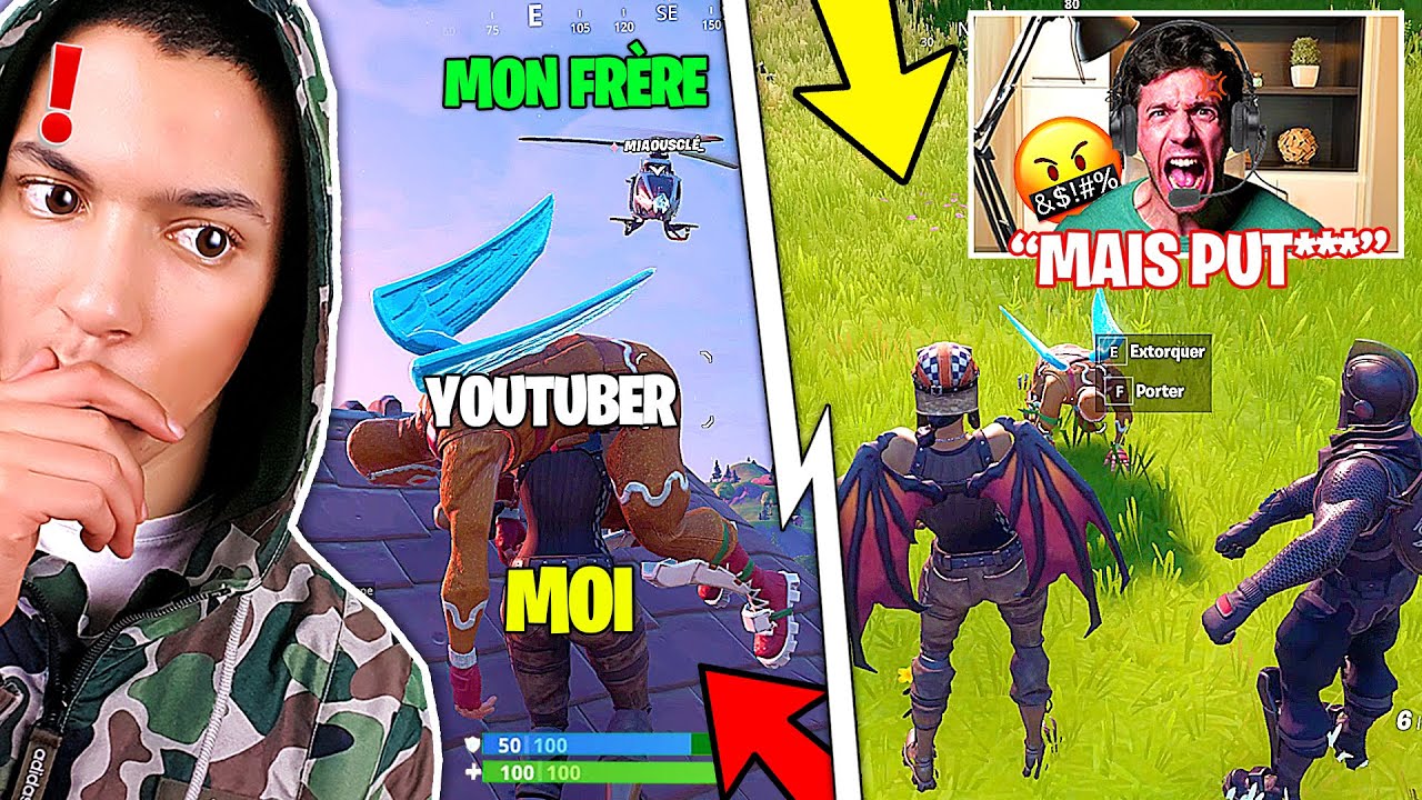 On STREAMHACK des YOUTUBERS avec des Skins 