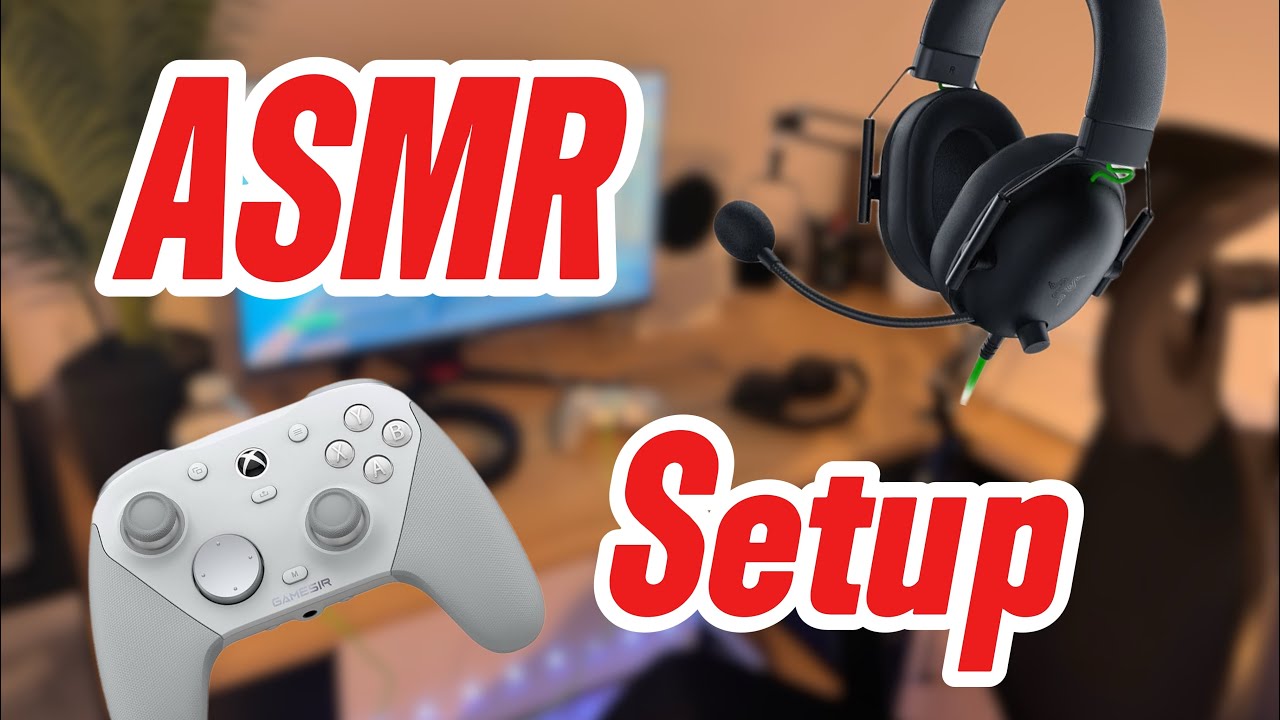 ASMR | Mes Nouveaux Équipements : Manette, Casque, Chaise