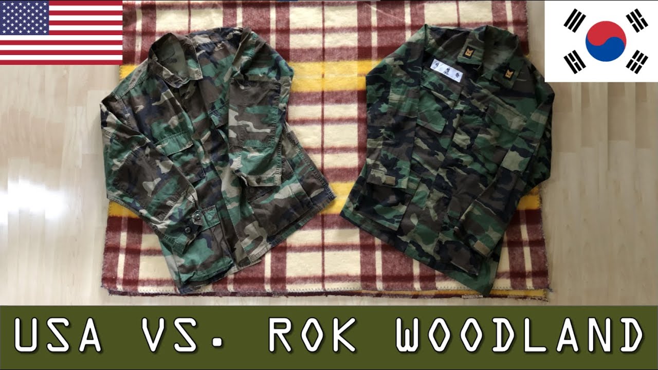 What’s the Difference: USA Woodland vs ROK Tonghab