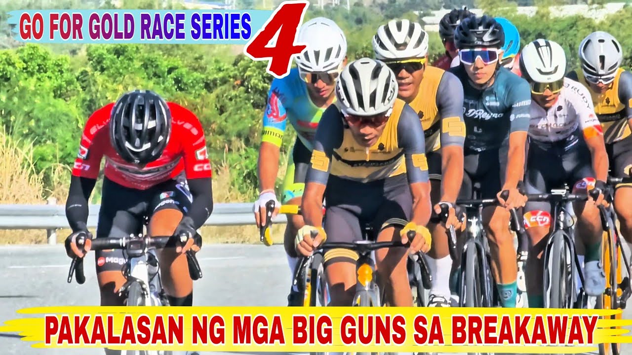 PAKALASAN NG MGA BIG GUNS SA BREAKAWAY  GO FOR GOLD RACE SERIES 4