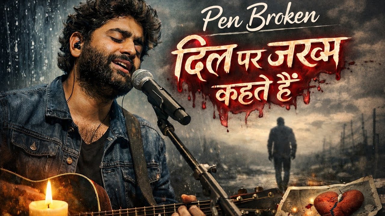 Dil pe zakhm khaate hain – yeh ek emotional sad bollywood song hai jo dil ke dard