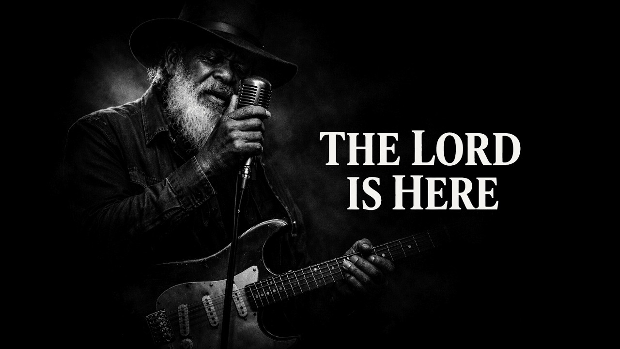 The Lord Is Here – Soulful Gospel Blues with Electric Guitar | Deep Worship & Spiritual Blues