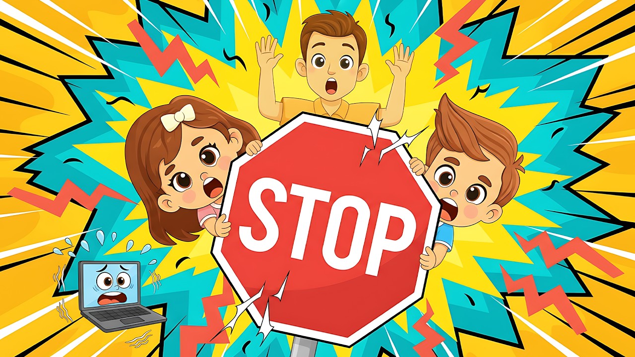 ستوب 🚫 STOP | أغنية أطفال مرحة | Family Kids Song