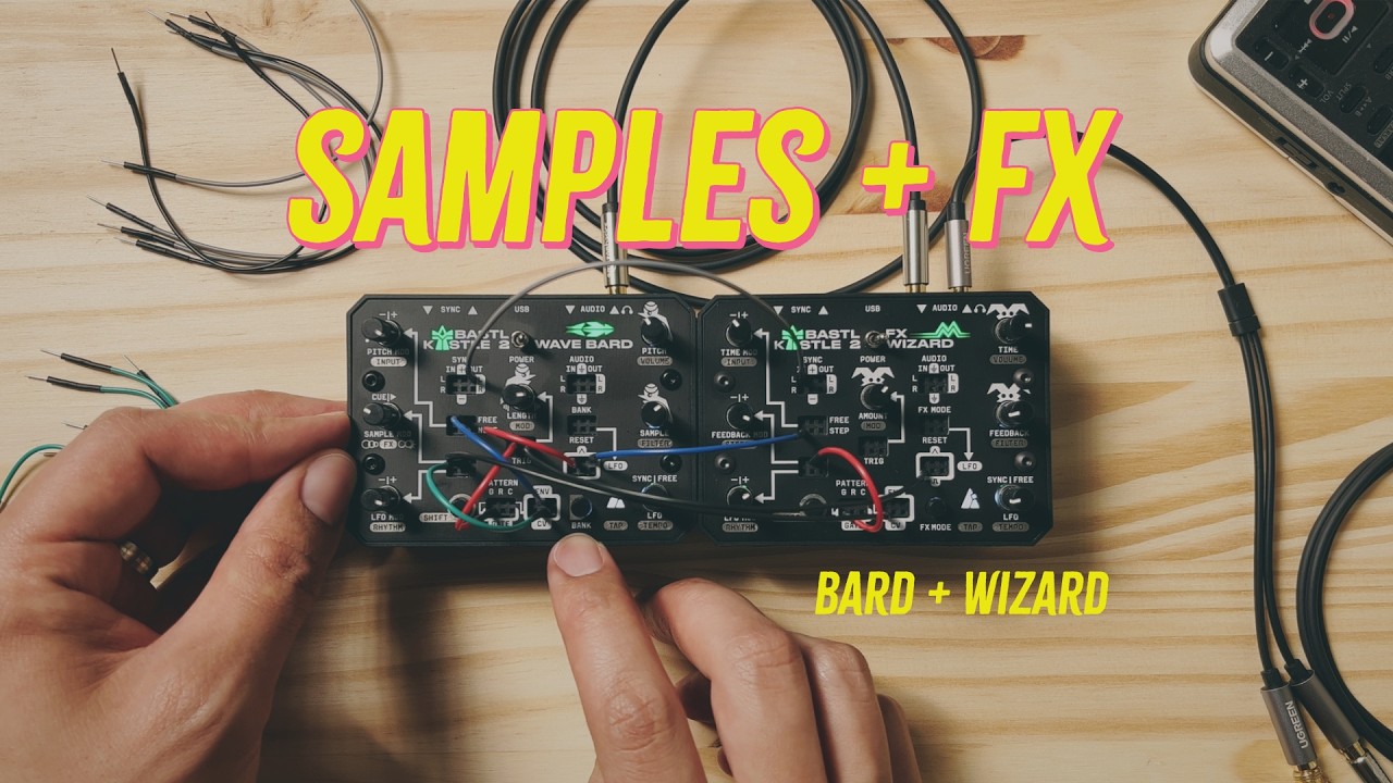 Glitchy Music Maker Your in Pocket: Bastl Kastl 2 Wave Bard & FX Wizard