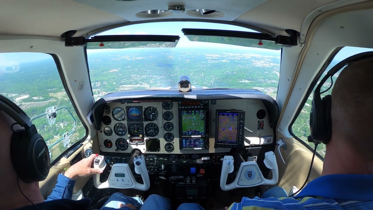 Crosswind Landing in the Bonanza