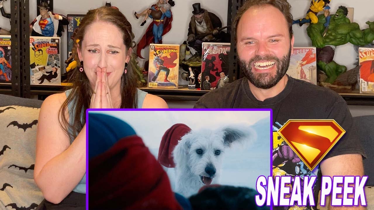 SUPERMAN SNEAK PEEK Reaction | DC Studios | James Gunn