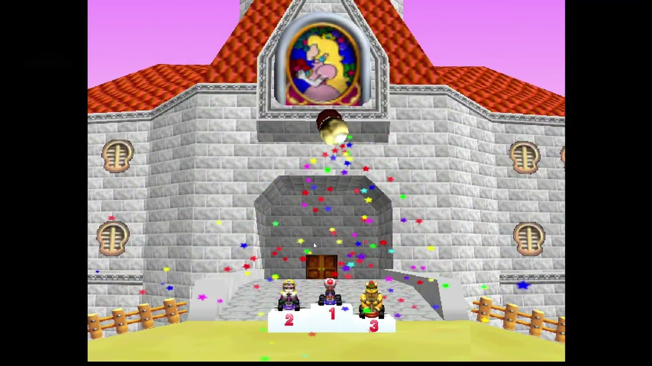 Mario Kart 64 50cc Flower Cup Gameplay