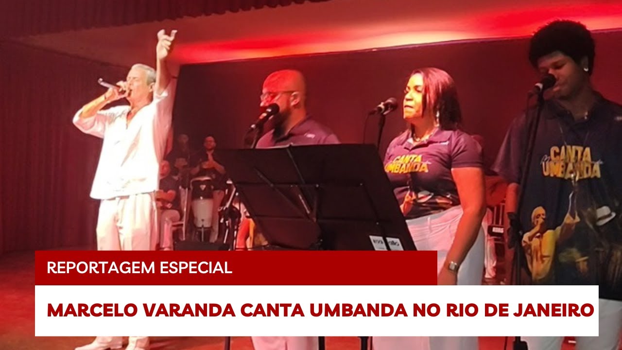 Marcelo Varanda canta Umbanda em show impecável e inesquecível no Rio de Janeiro | AxéNews