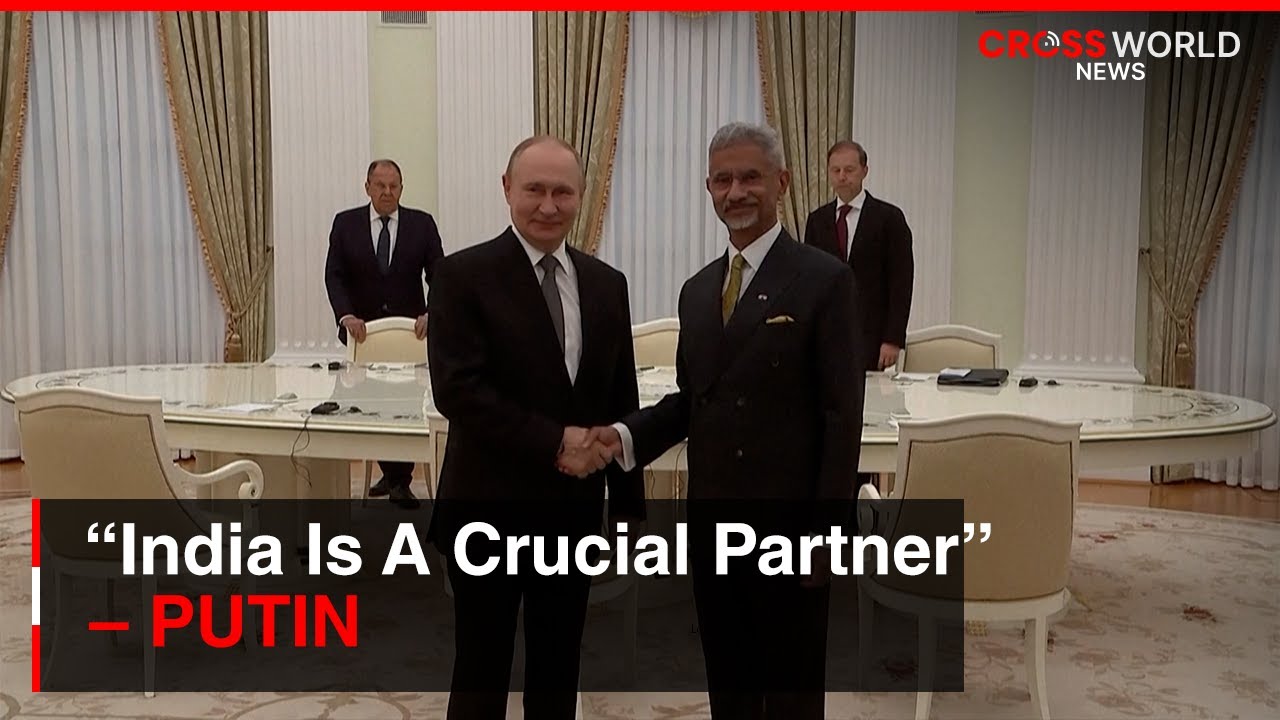 BREAKING: Putin Meets Jaishankar at Kremlin, Sparks U.S. Concern Over Alliance