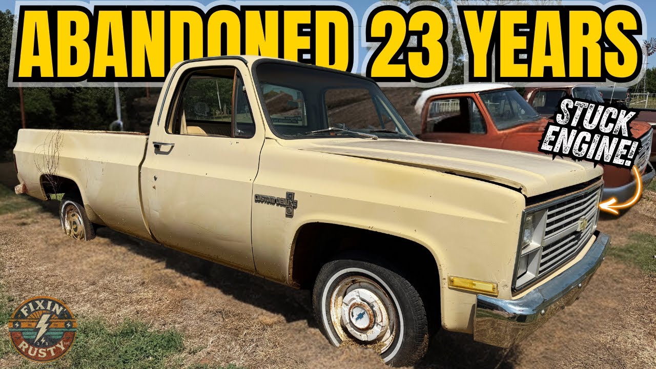 ABANDONED Squarebody Chevy  — Will it RUN AND DRIVE after 23 years?