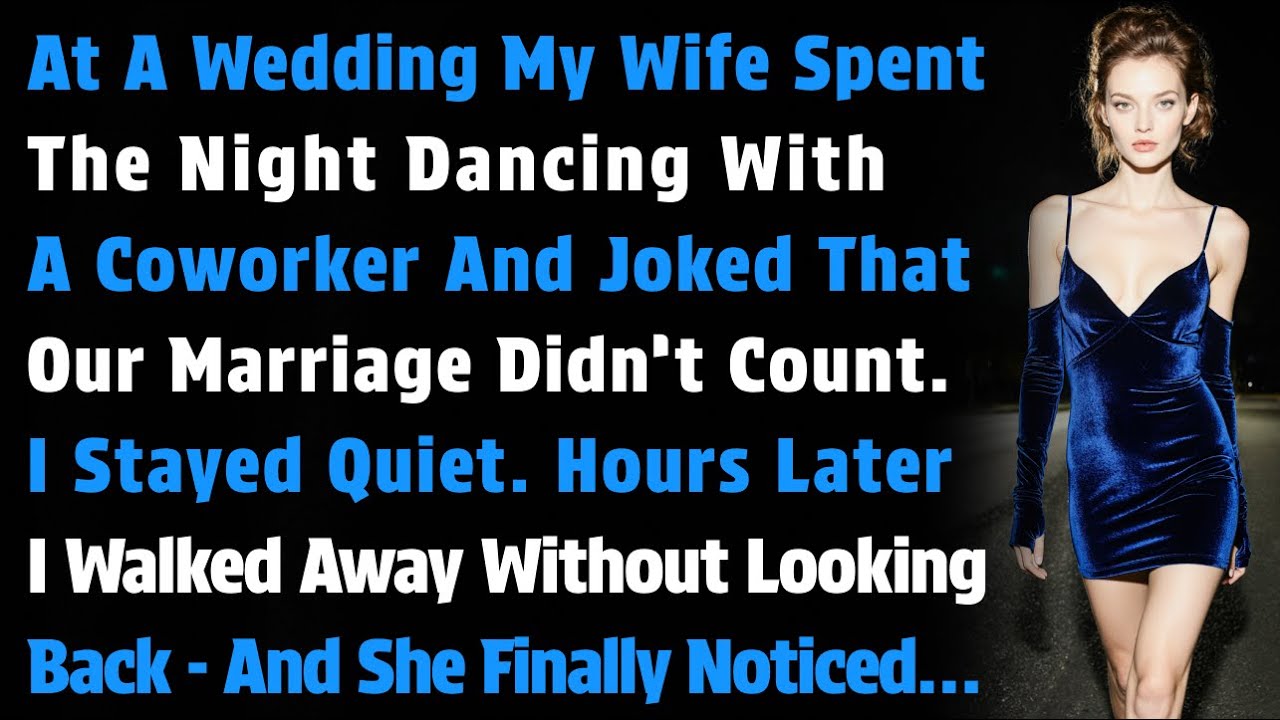 At A Wedding My Wife Spent The Night Dancing With A Coworker And Joked That…