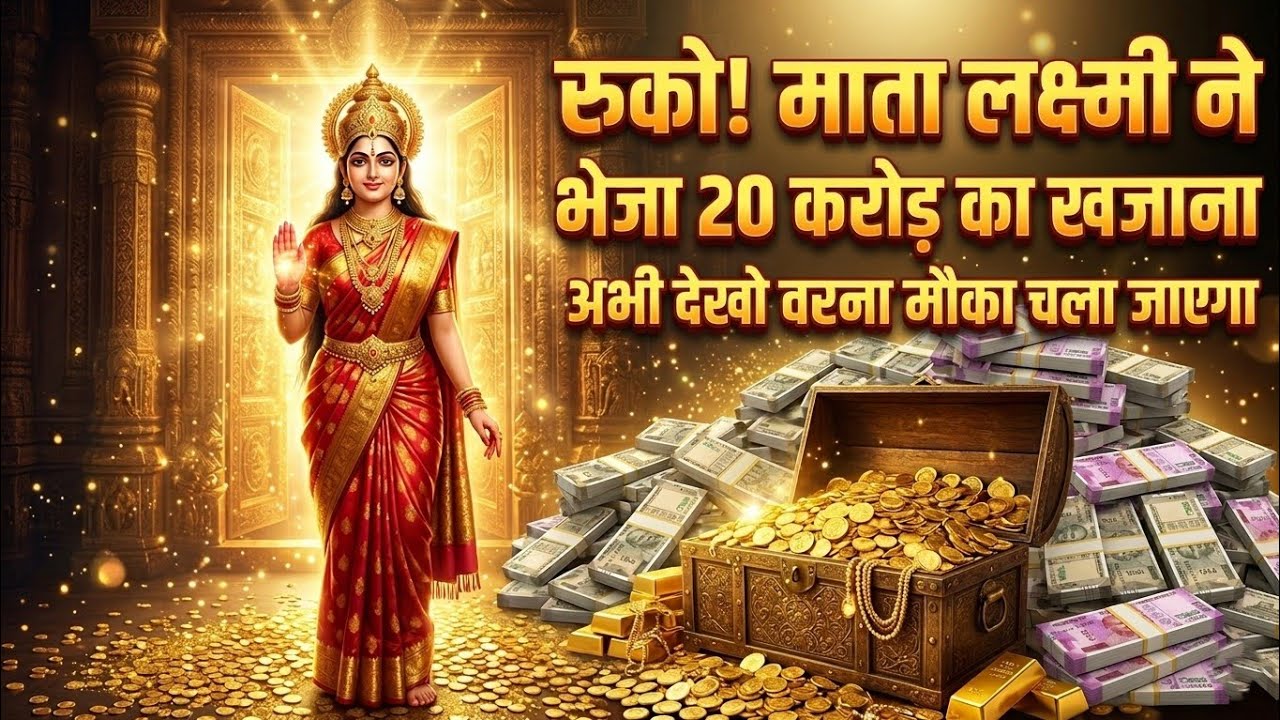 माता लक्ष्मी का चमत्कार 20 करोड़ का धन अभी देखे @MaaLakshmiMiracle 