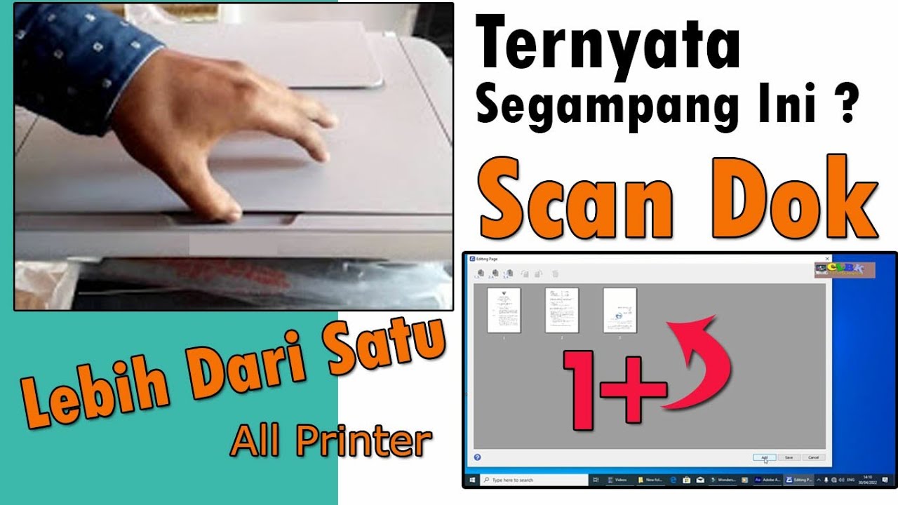 Lengkap! Scan Dokumen Banyak Halaman Jadi 1 File