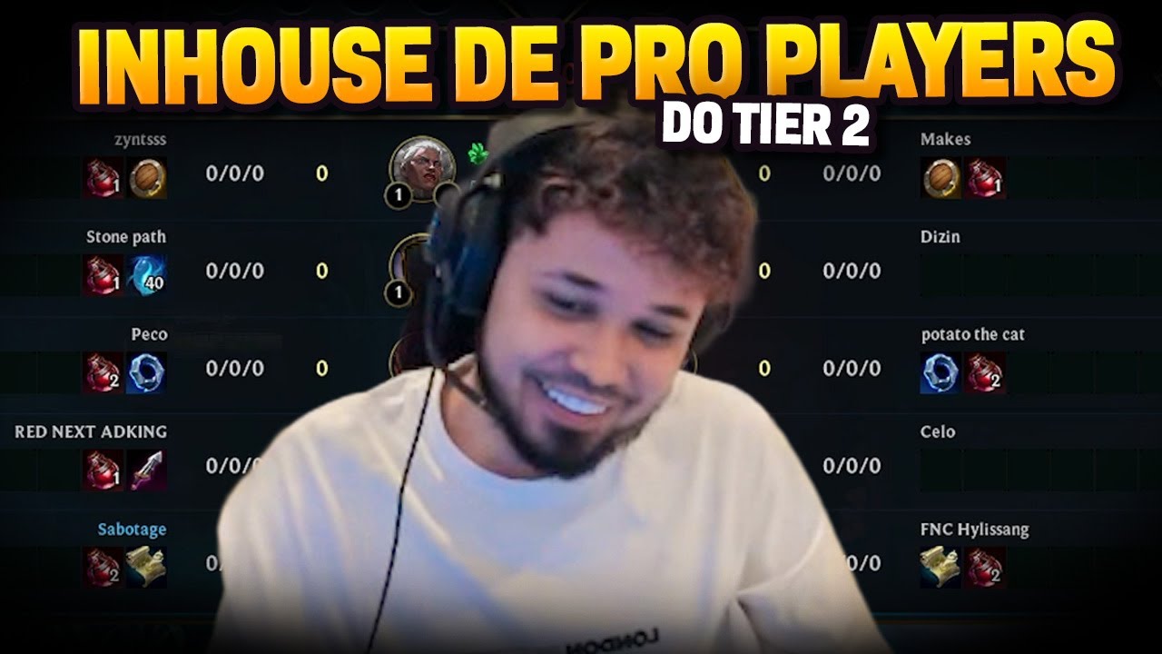 TITAN JOGOU INHOUSE COM OS PRO PLAYERS DO TIER 2