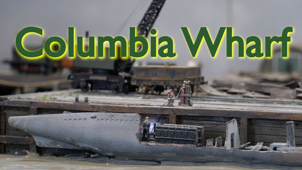 Columbia Wharf – Gravesend Railway Enthusiasts Societies Model Railway Exhibition 2025