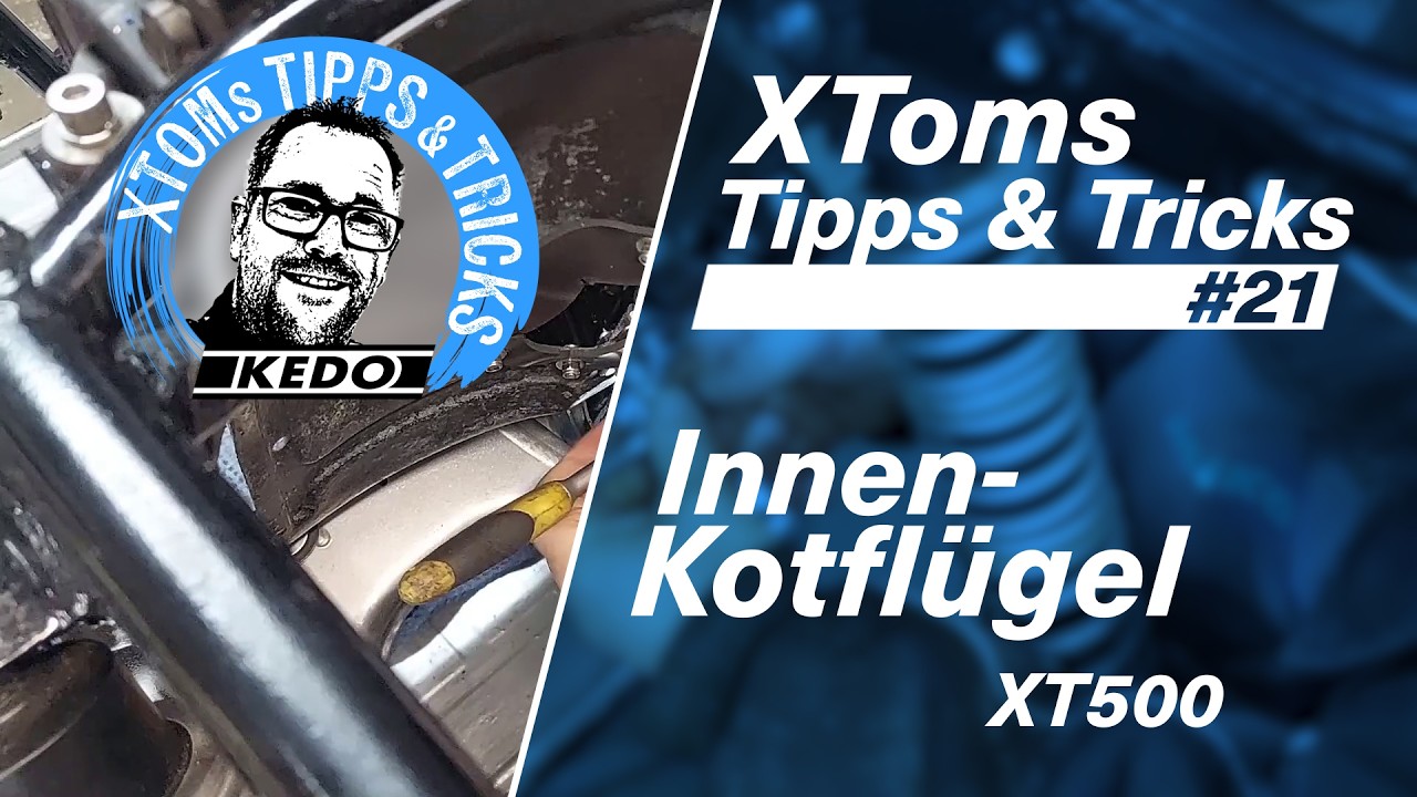 XToms Tipps & Tricks #21 - XT500 Innenkotflügel Reparatur