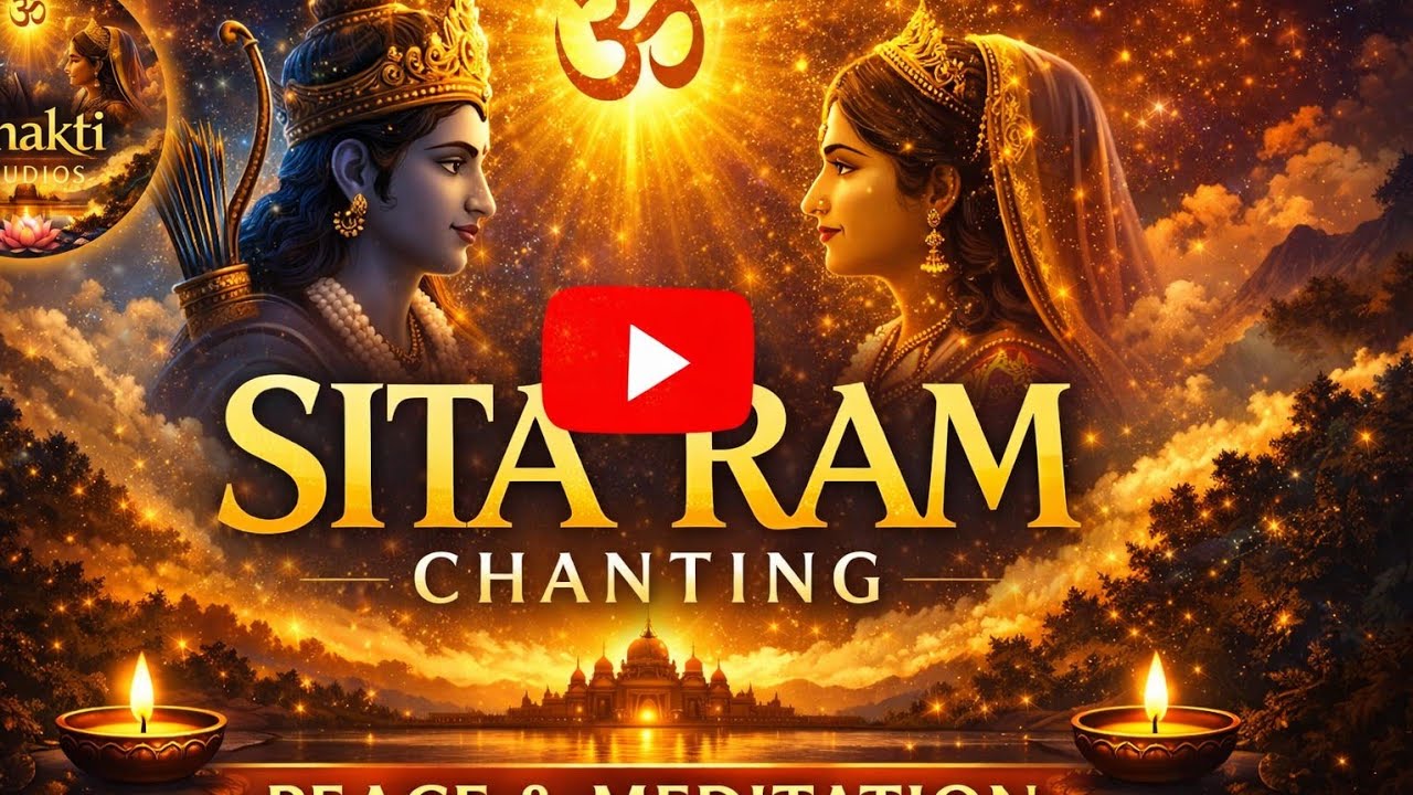 Sita Ram Chanting for Peace & Meditation | 8 Minutes Mantra | Bhakti Studios