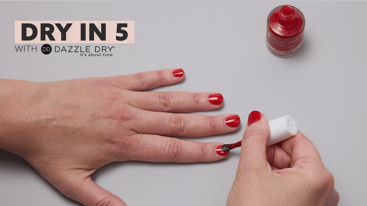 How To Achieve a Perfect Dazzle Dry Manicure