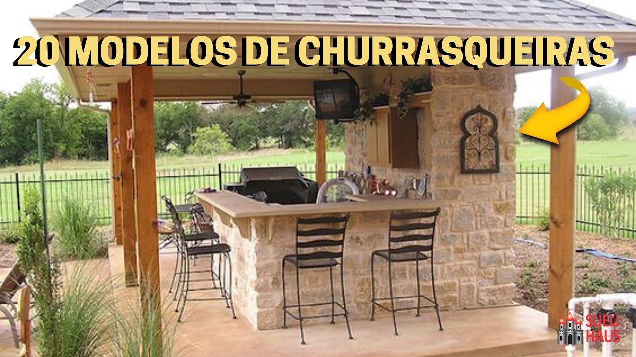 20 MODELOS DE CHURRASQUEIRAS PARA TE INSPIRAR - PARTE 01 - SUELI HAUS - Barbecue Grills