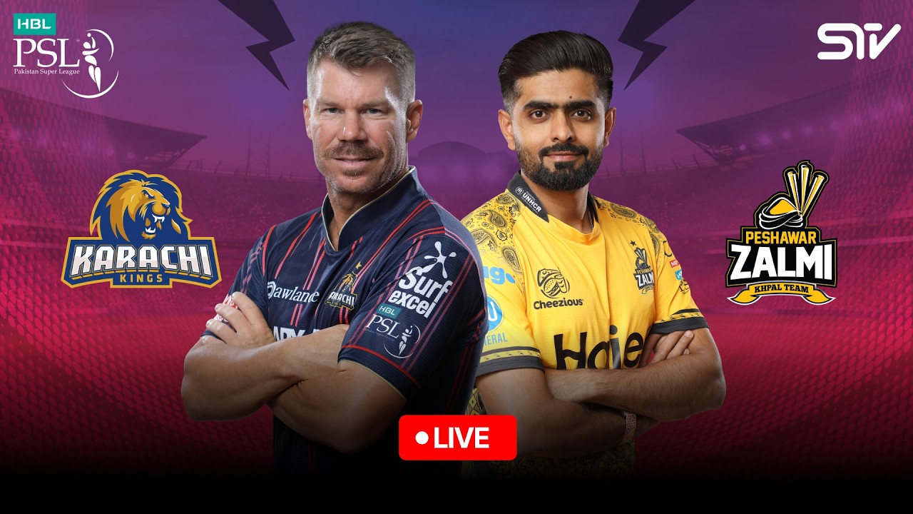 🔴 - 𝐑𝐄𝐋𝐈𝐕𝐄 | Peshawar Zalmi vs Karachi Kings | Match 27