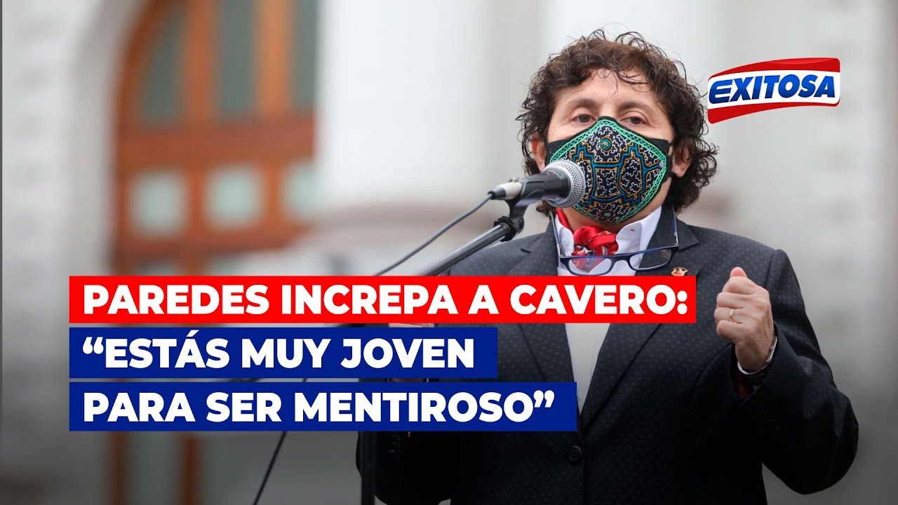 🔴🔵Susel Paredes increpa a Alejandro Cavero: “Estás muy joven para ser mentiroso”
