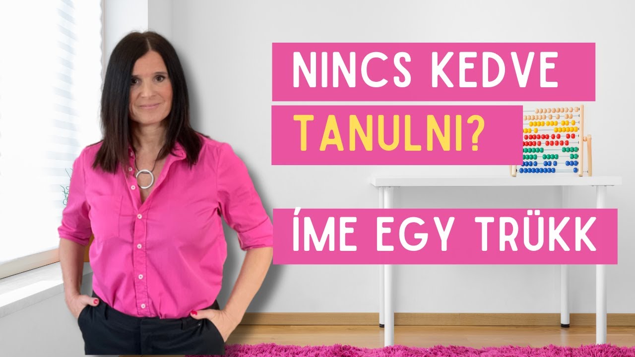 Nem tanul a gyerek? Íme egy trükk, amitől fog!