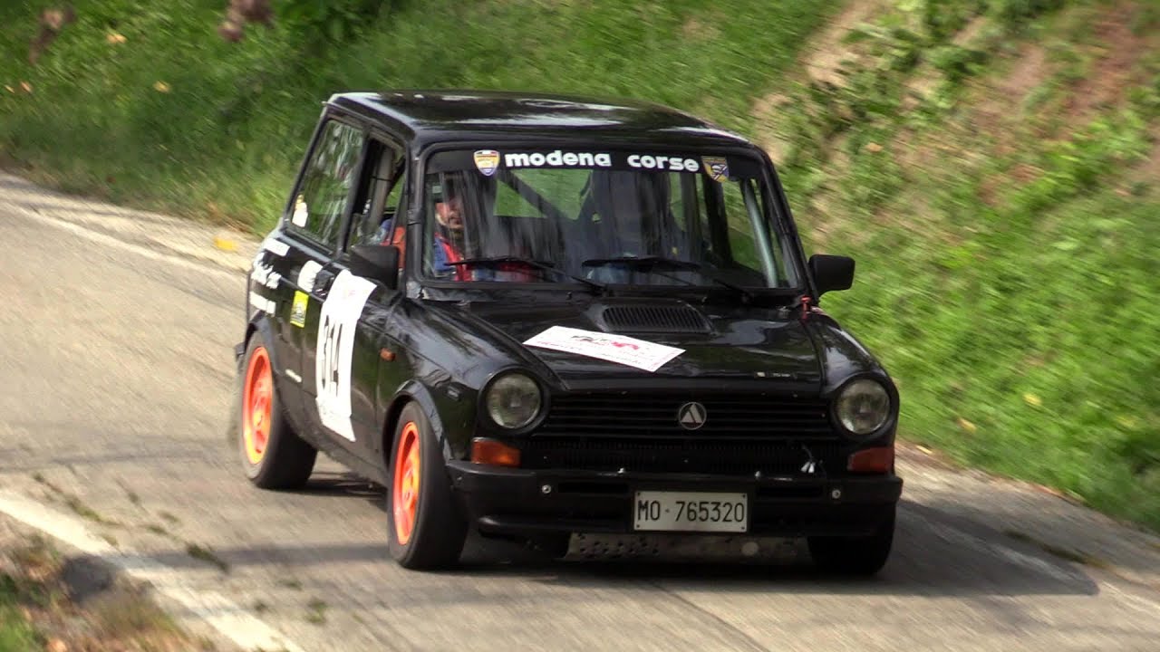 Autobianchi A112 Abarth - Rally di Modena - Action & on board