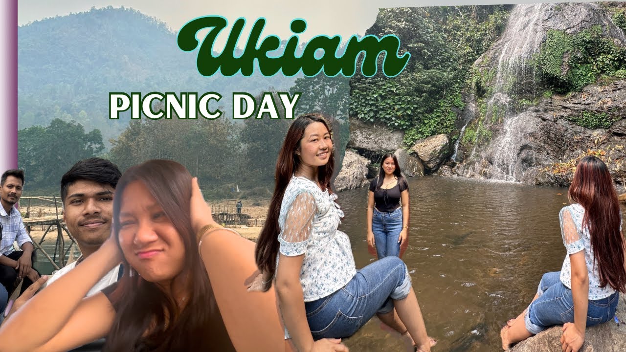 Last picnic with my  Botany family❤️| Ukium village| waterfall🌈