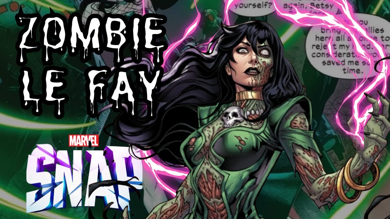 Destroy, Resurrect and Win Big With Zombie Captain Marvel And Morgan Le Fay - Marvel SNAP