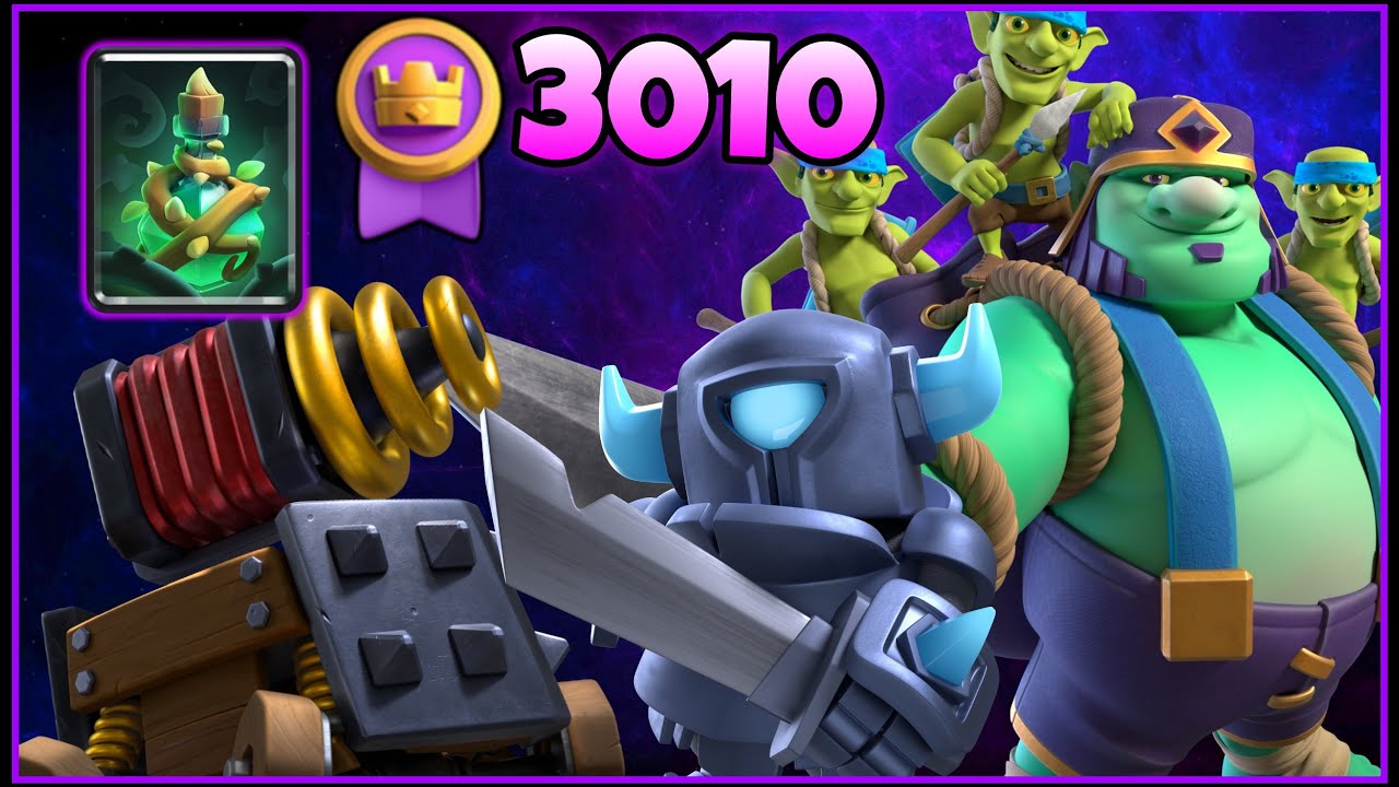 3010🥇 with Goblin Giant Sparky Vines Deck.!