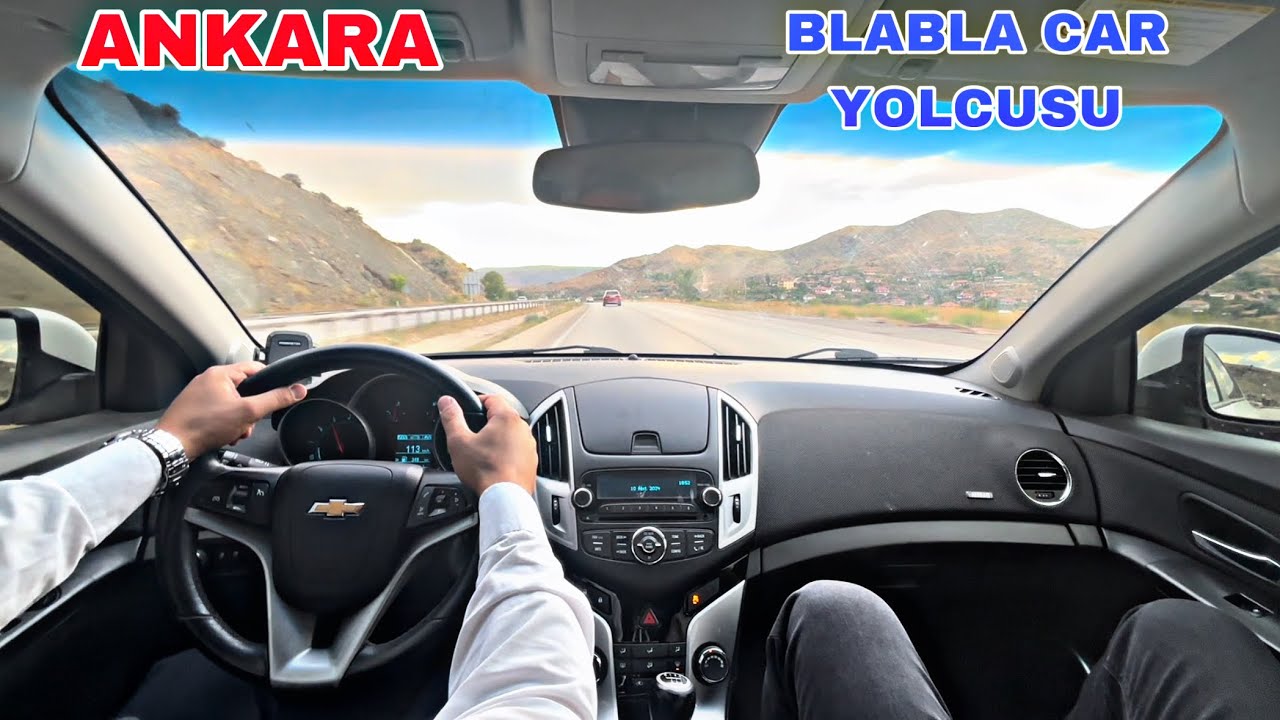 CHEVROLET CRUZ 1.4 TURBO OtoVLOG - BLABLACAR YOLCUSU CRUZE YORUMLADI
