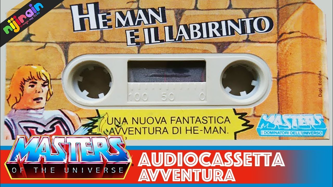 Masters of the Universe AUDIOCASSETTA - 