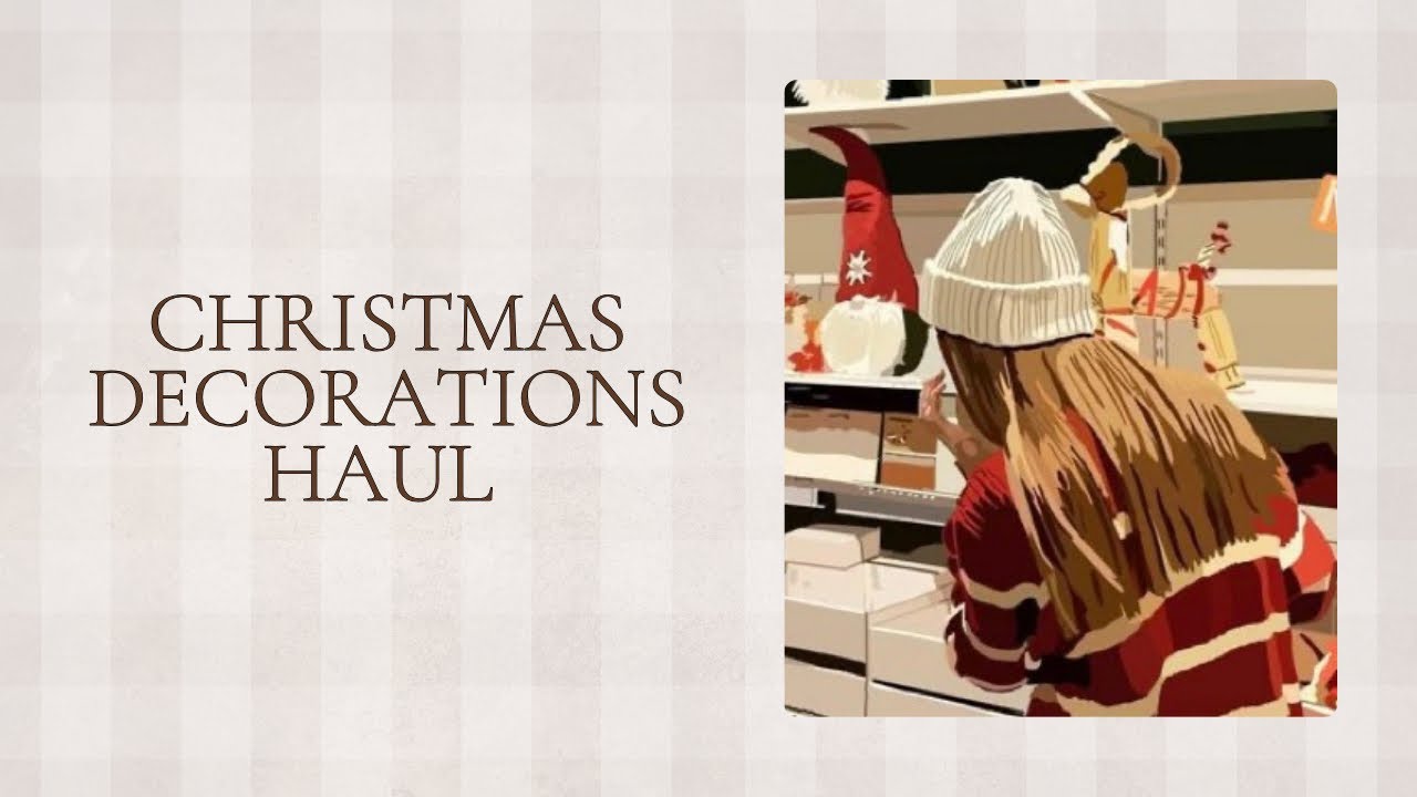 Vlogmas week one :Christmas Decorations Haul