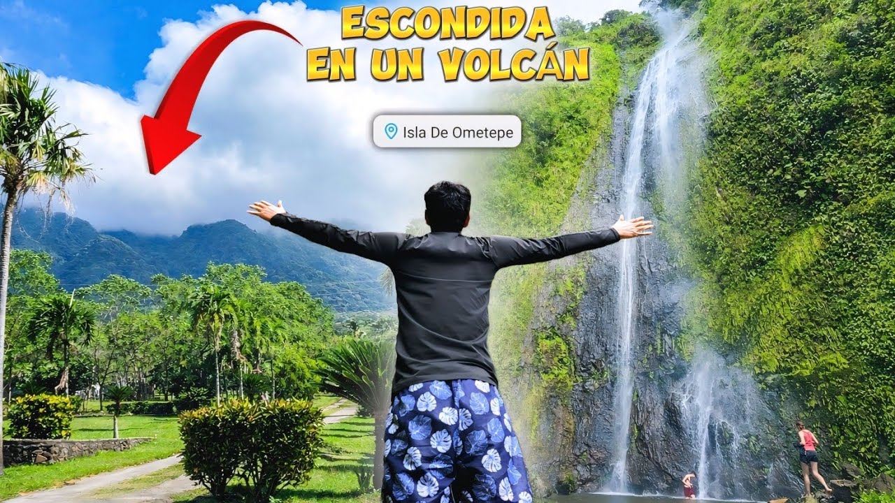 La CASCADA más IMPRESIONANTE de NICARAGUA está en un volcán 🇳🇮