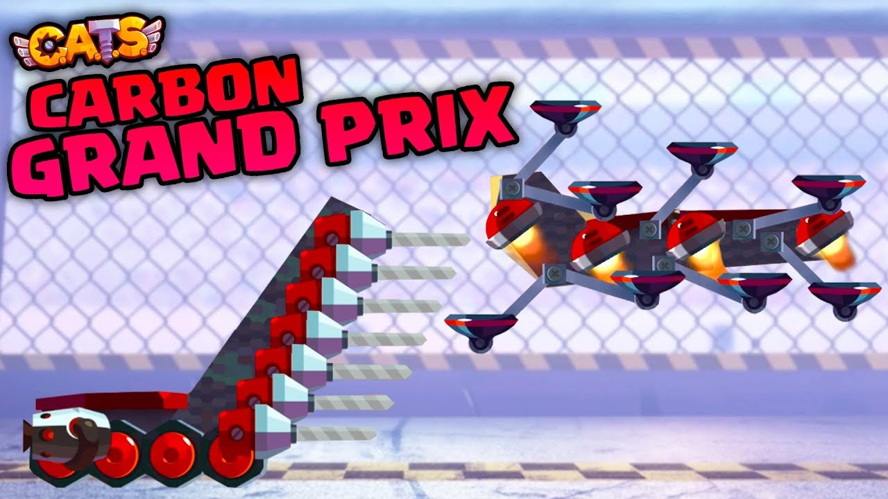 C.A.T.S BEST GRAND PRIX EVER - GETTING CARBON PARTS - Crash Arena Turbo Stars
