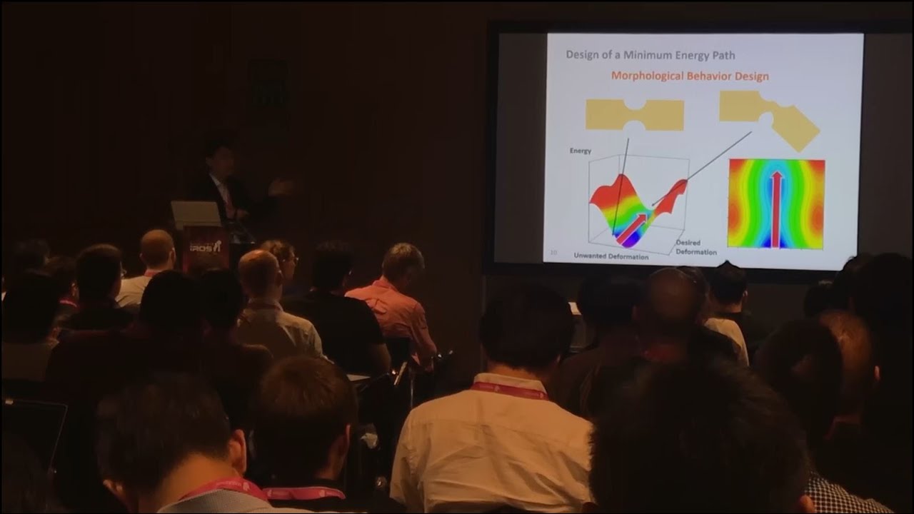 [IROS 2018] Keynote on Soft Robotics with Physically Embodied Intelligence
