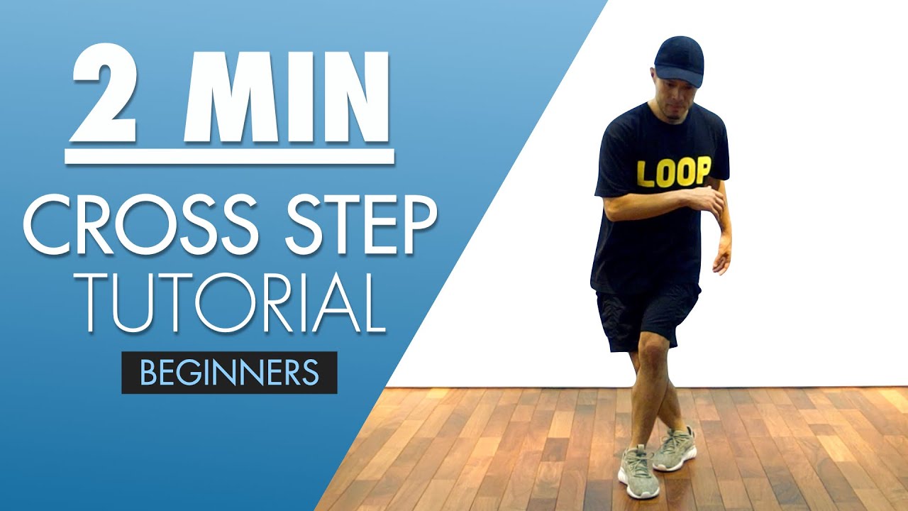 House Dance Steps Tutorial for Beginners | CrossStepハウスダンス初心者向けクロスステップの簡単なやり方