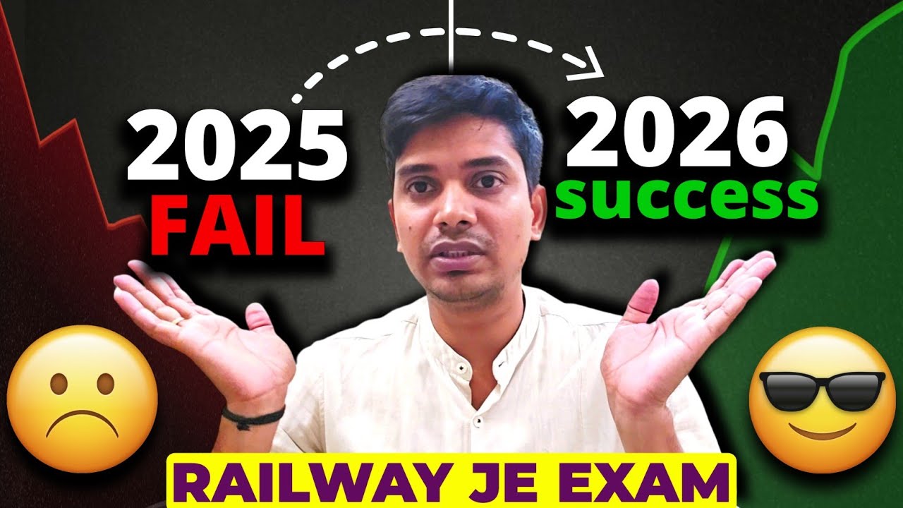 Railway JE 2026 Preparation: Step-by-Step Strategy from Zero to Selection