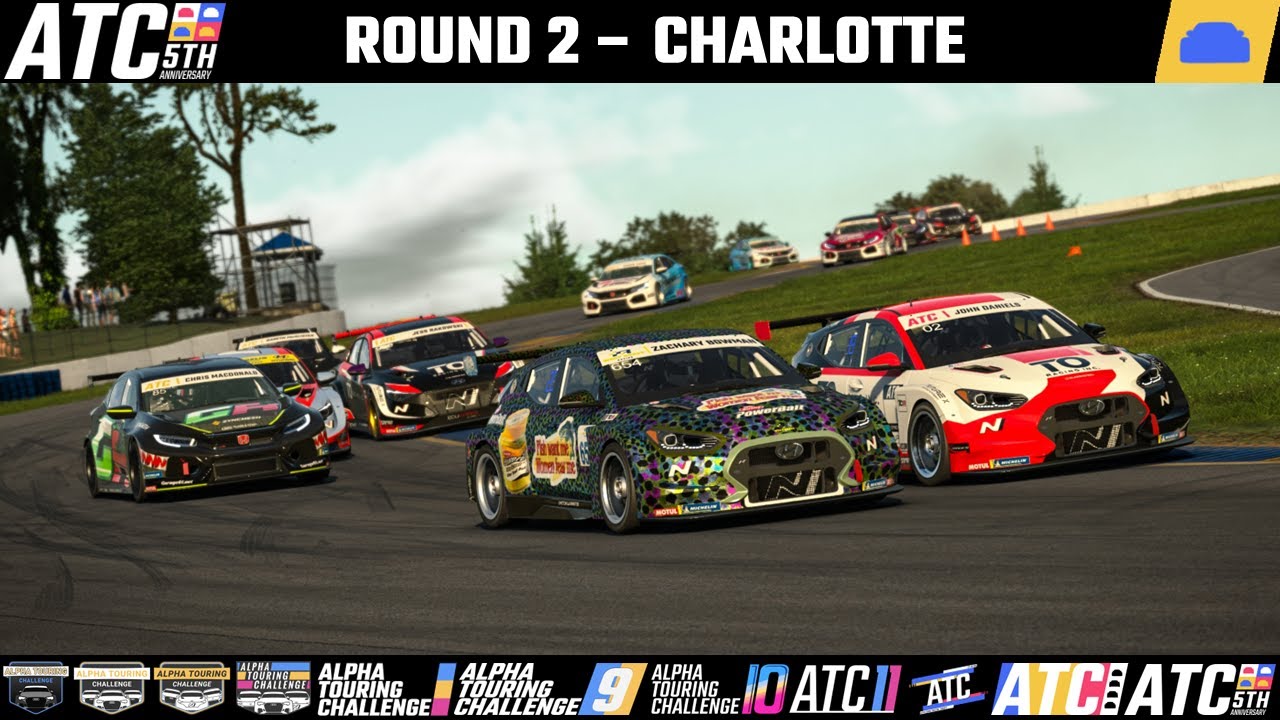 Alpha Touring Challenge | Season 16 | Round 2 | Charlotte | iRacing