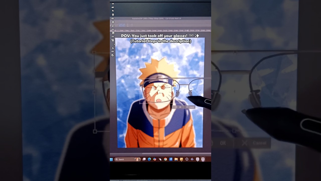 POV: You just took off your glasses! 👓 