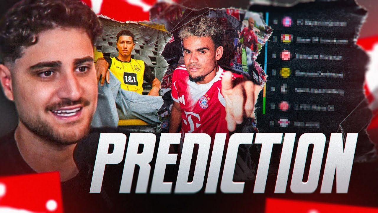 MEINE BUNDESLIGA PROGNOSE 2025/2026🏆