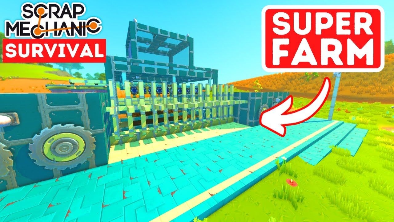 You've NEVER Seen Traps Like This in Scrap Mechanic Survival