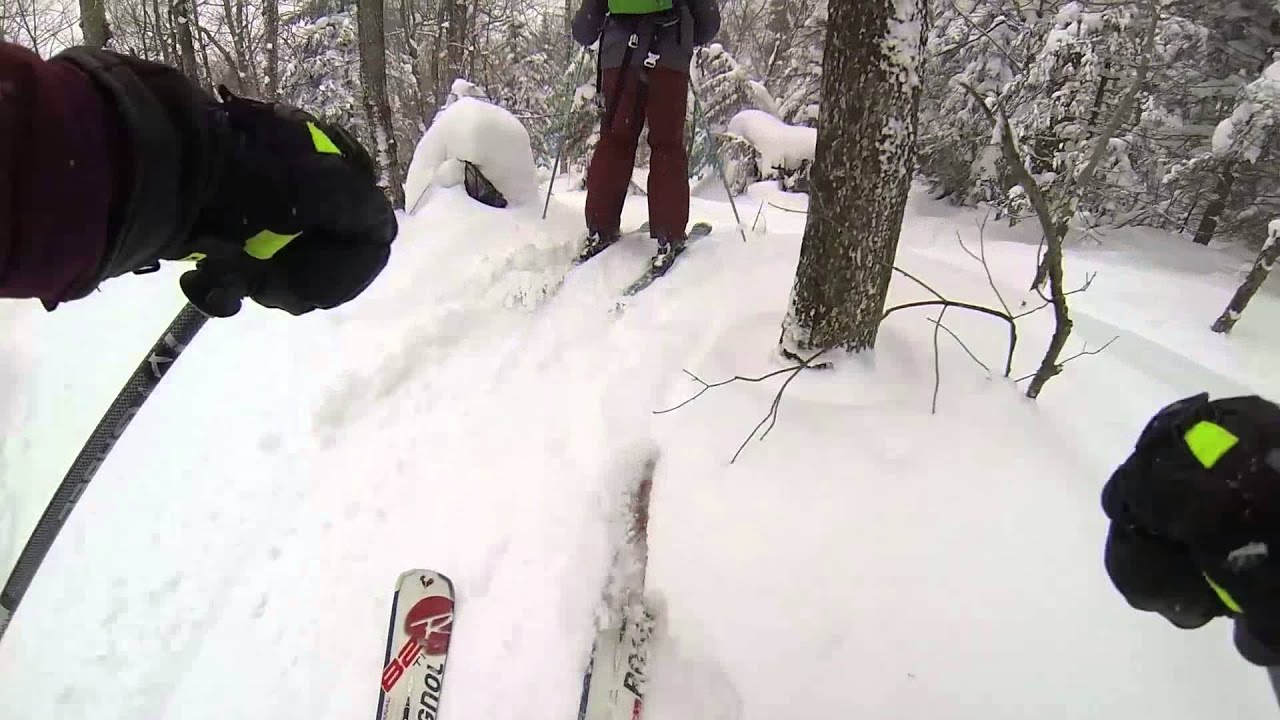 Good Times Flying High at Mont Sutton! A GoPro Ski Movie.