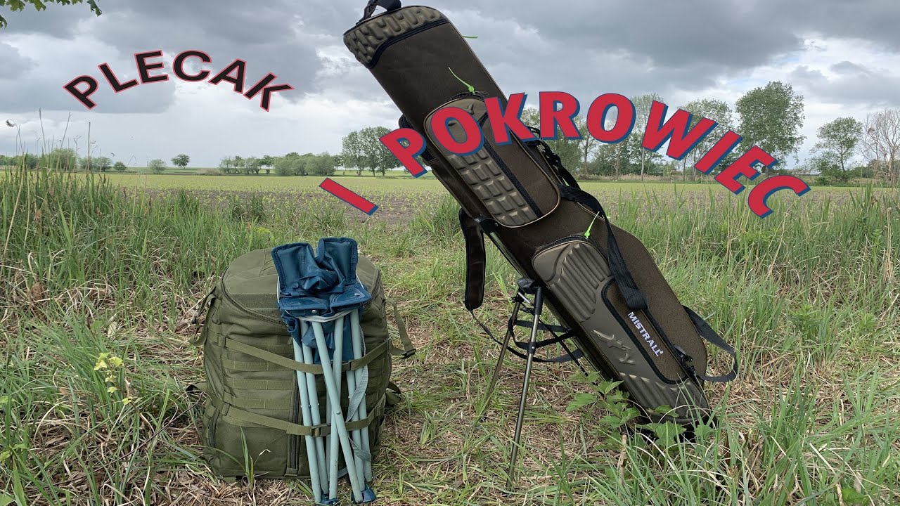 Plecak i pokrowiec wędkarski
