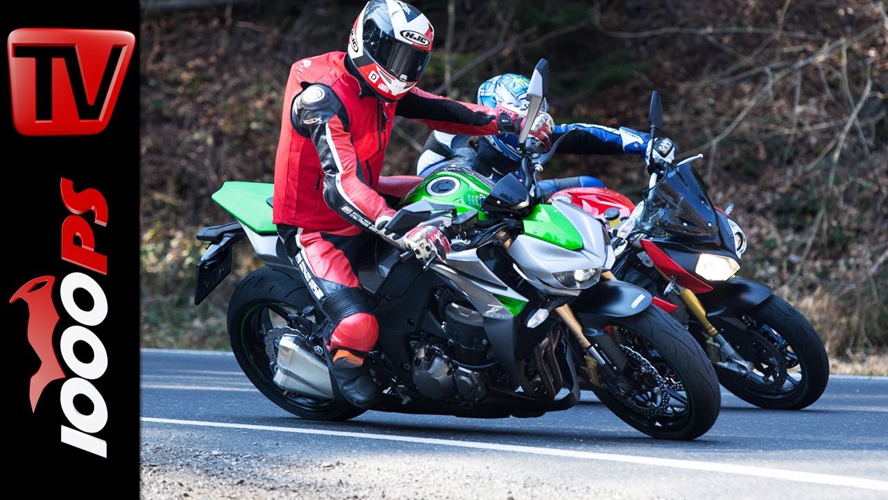 Vergleich | BMW S 1000 R vs Kawasaki Z1000 -NakedBike Duell 2014